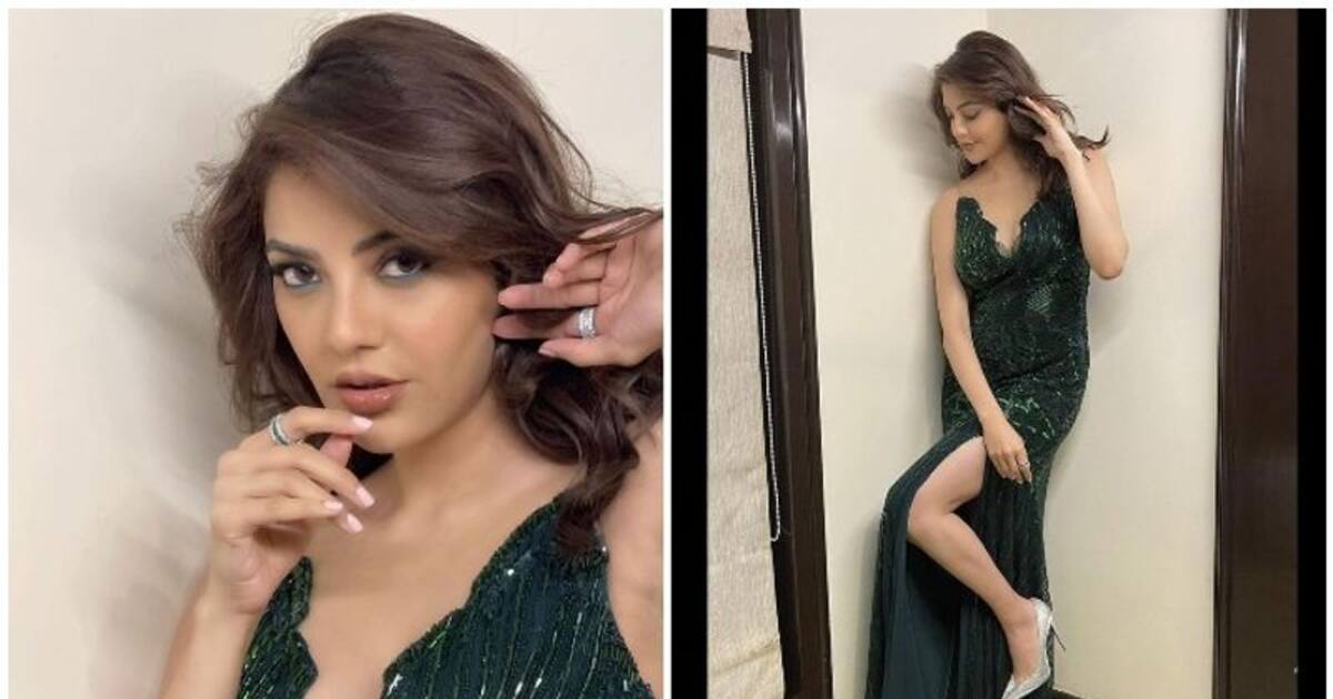 Kajal Aggarwal: கர்ப்பமாக இருந்தாலும் கவர்ச்சிக்கு குறை வைக்காத காஜல்? ஜொலிக்கும் உடையில் செம்ம  ஹாட் போஸ்!