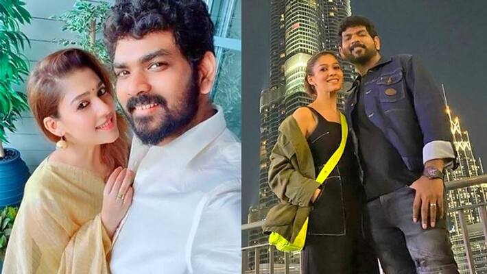Nayanthara Celebrate New Year with Boyfriend Vignesh Shivan at Burj Khalifa kpg Nayanthara Celebrate New Year with Boyfriend Vignesh Shivan at Burj Khalifa kpg