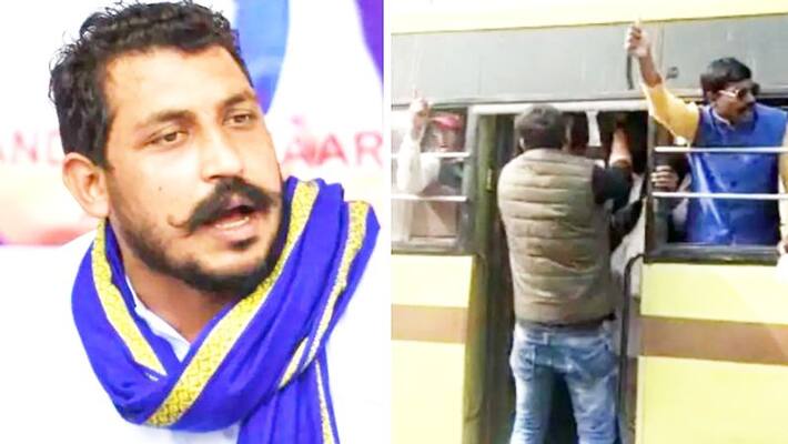 madhya pradesh bhim army chief chandrashekhar azad arrested by bhopal police For OBC Reservation Protest kpr madhya pradesh bhim army chief chandrashekhar azad arrested by bhopal police For OBC Reservation Protest kpr