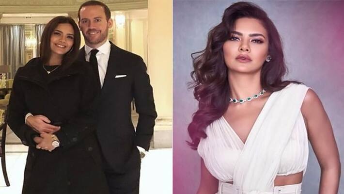 Esha Gupta Kiss to boyfriend on Romantic Dinner date in New year kpg Esha Gupta Kiss to boyfriend on Romantic Dinner date in New year kpg