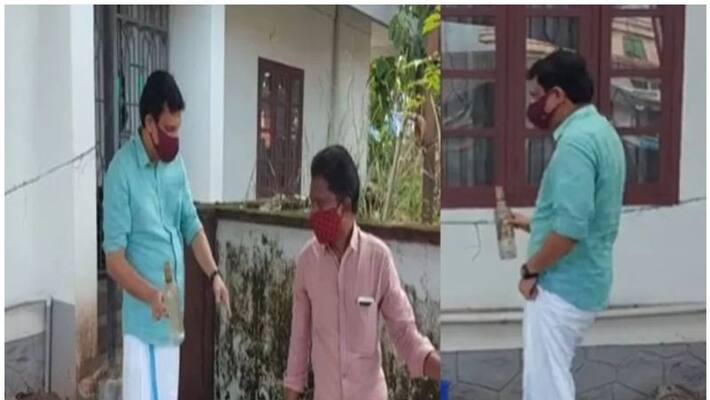 Liquor bottle found in PWD Guest House; Dismissed employees were reinstated Liquor bottle found in PWD Guest House; Dismissed employees were reinstated