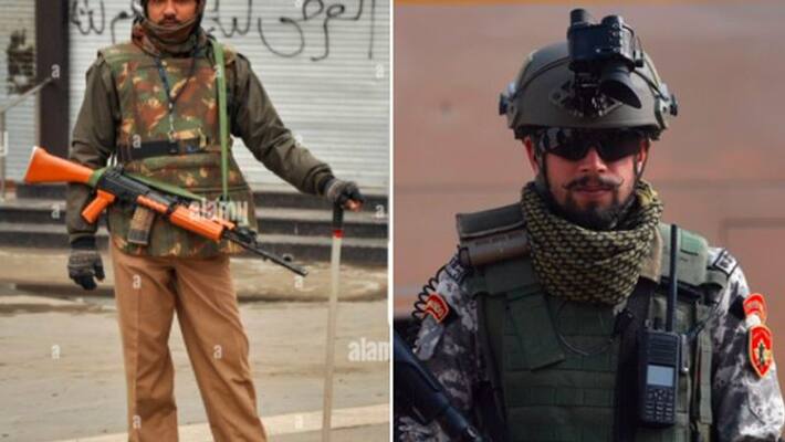 False claim being made by showing pictures of CRPF jawans kpn False claim being made by showing pictures of CRPF jawans kpn