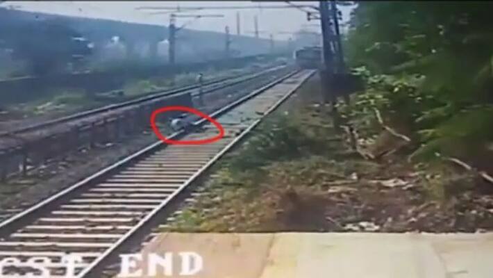 Mumbai train driver pulls emergency brakes to save man's life Mumbai train driver pulls emergency brakes to save man's life