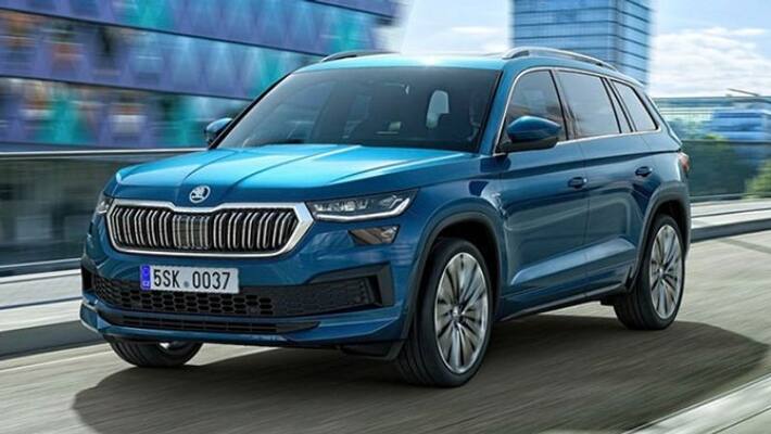 Skoda has launched the 2022 Kodiaq facelift SUV at a starting price of 34 99 lakh in India Skoda has launched the 2022 Kodiaq facelift SUV at a starting price of 34 99 lakh in India