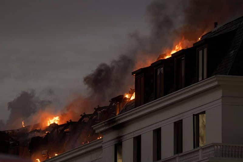 Another fire in South Africa s parliament building