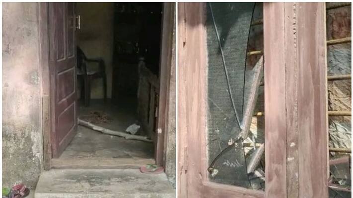goons attack against house wife in thiruvananthapuram goons attack against house wife in thiruvananthapuram
