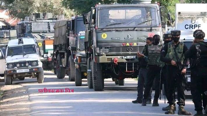 Encounter of terrorists in Pulwama district of Jammu and Kashmir KPA Encounter of terrorists in Pulwama district of Jammu and Kashmir KPA