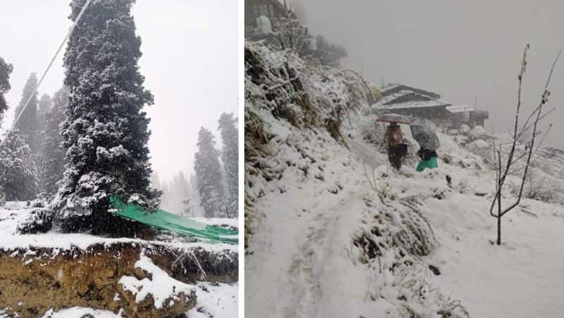 weather report, Snowfall in Kashmir, Uttarakhand and Himachal Pradesh, cold wave alert issued in many states