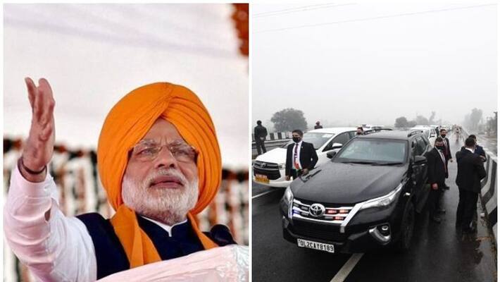 PM narendra Modi Faced Protests In Punjab Headed Back To Delhi PM narendra Modi Faced Protests In Punjab Headed Back To Delhi