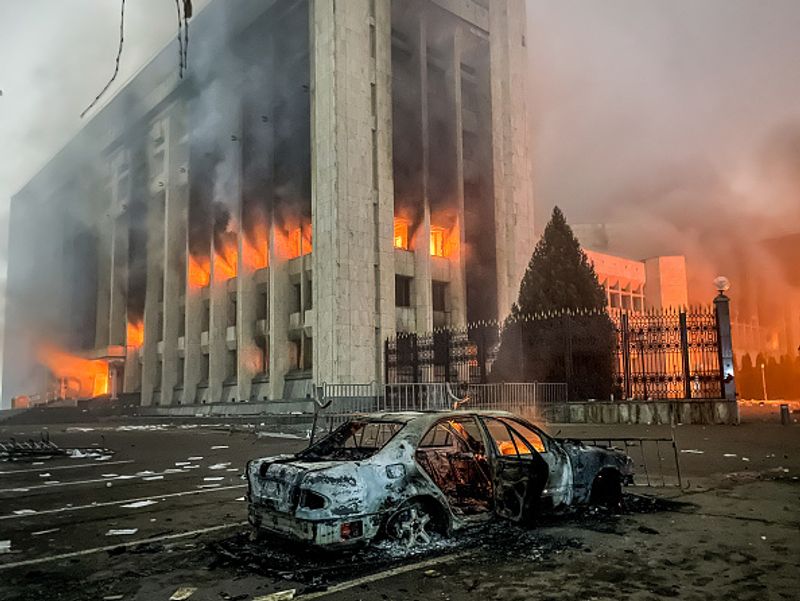 Russia led forces to control riots in Kazakhstan