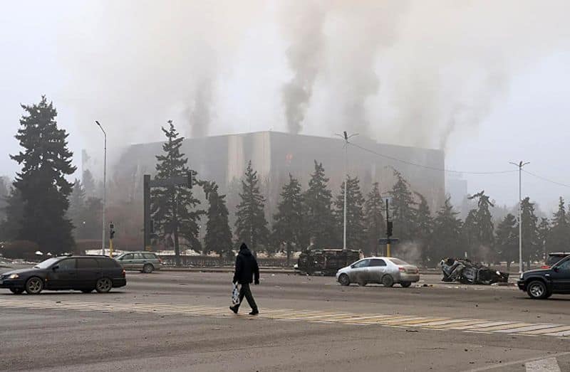 Russia led forces to control riots in Kazakhstan