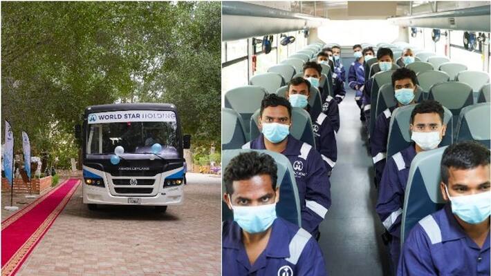 world star holding launched free wifi and television in buses for workers world star holding launched free wifi and television in buses for workers