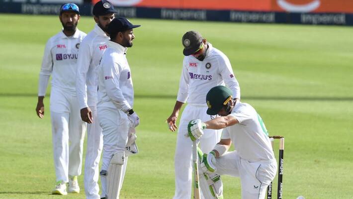 SA vs IND: Indian player's sledging of Dean Elgar-Video SA vs IND: Indian player's sledging of Dean Elgar-Video