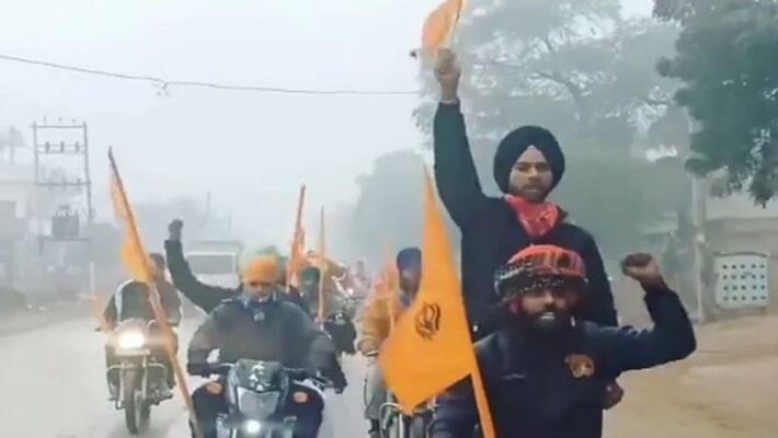Narendra Modi Punjab visit bike rally Fake video goes viral kpn Narendra Modi Punjab visit bike rally Fake video goes viral kpn