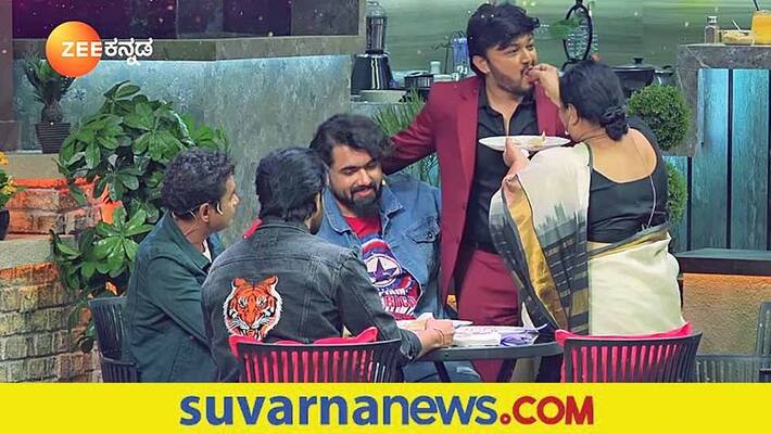 Zee Kannada Ganesh Tarun Sudhir Sharan Prem in Golden gang first episode vcs Zee Kannada Ganesh Tarun Sudhir Sharan Prem in Golden gang first episode vcs