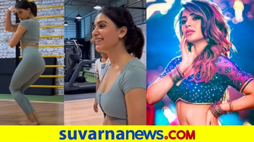 Samantha Ruth Prabhu Shares BTS Video Of Pushpa Item Song dpl Samantha Ruth Prabhu Shares BTS Video Of Pushpa Item Song dpl