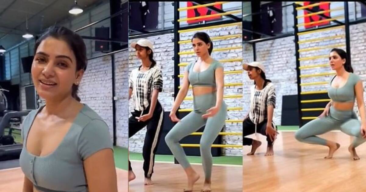 டைட்டான உடையில் ‘ஊ சொல்றியா’ பாட்டுக்கு ரிகர்சல்.... சமந்தாவின் வீடியோவை ரிப்பீட் மோடில் பார்க்கும் ரசிகர்கள்