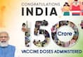 corona virus, corona vaccination figure in india crosses 150 crores