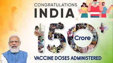 corona virus, corona vaccination figure in india crosses 150 crores