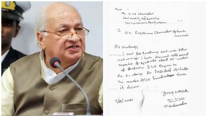 Letter to the Governor by vice chancellor denying de lit to the President is out Letter to the Governor by vice chancellor denying de lit to the President is out