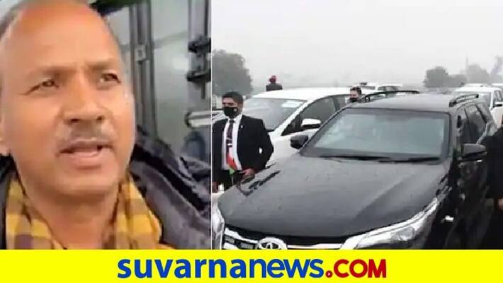 PM Security Breach Police brought farmers in SUVs made them protest claims witness pod PM Security Breach Police brought farmers in SUVs made them protest claims witness pod