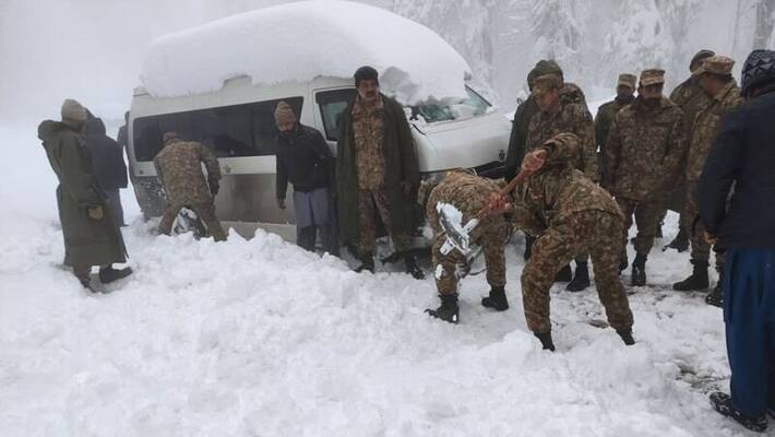 Snowstorm death toll in Pakistans Murree goes up to 23 Rescue operation continues Snowstorm death toll in Pakistans Murree goes up to 23 Rescue operation continues