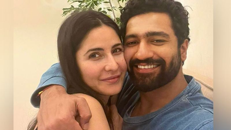 Vicky Kaushal Katrina Kaif celebrate their first Lohri in Indore