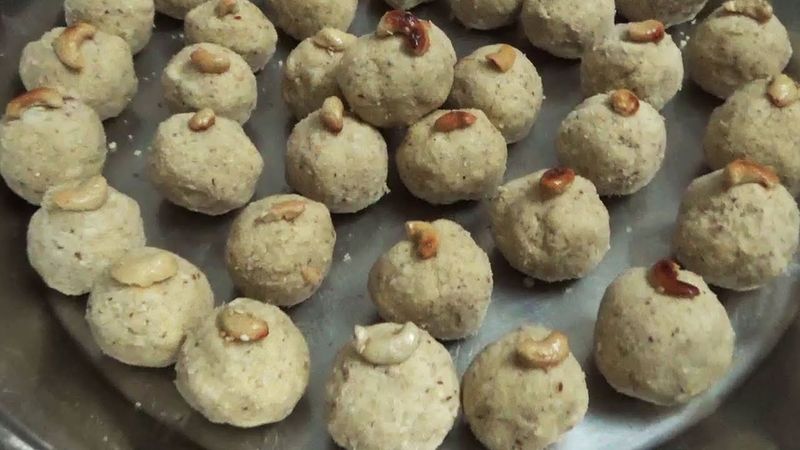 Tasty and sweet rice powder laddu recipe and preparation full details are here