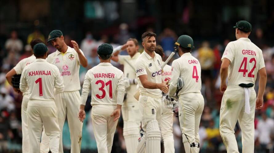 England Last Wicket Pair Hang On To Draw 4th Test Against Australia in Sydney Test san England Last Wicket Pair Hang On To Draw 4th Test Against Australia in Sydney Test san