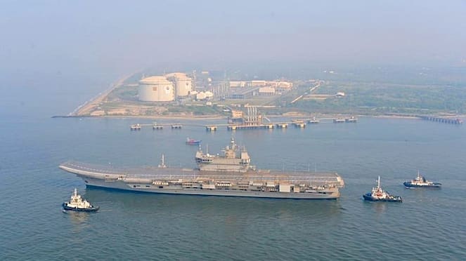 Aircraft Carrier Vikrant successfully completes third sea trial