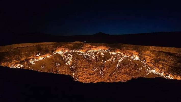 Turkmenistan Karakum desert where doors to hell situated, why people attracted to Narak ka Darwaza, DVG Turkmenistan Karakum desert where doors to hell situated, why people attracted to Narak ka Darwaza, DVG