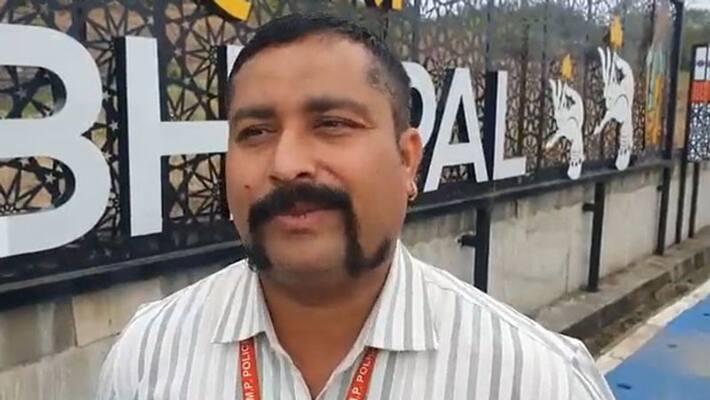 MP long hair and long Mustache Constable Rakesh Rana Reinstated know how suspension was withdrawn where posting given UDT MP long hair and long Mustache Constable Rakesh Rana Reinstated know how suspension was withdrawn where posting given UDT