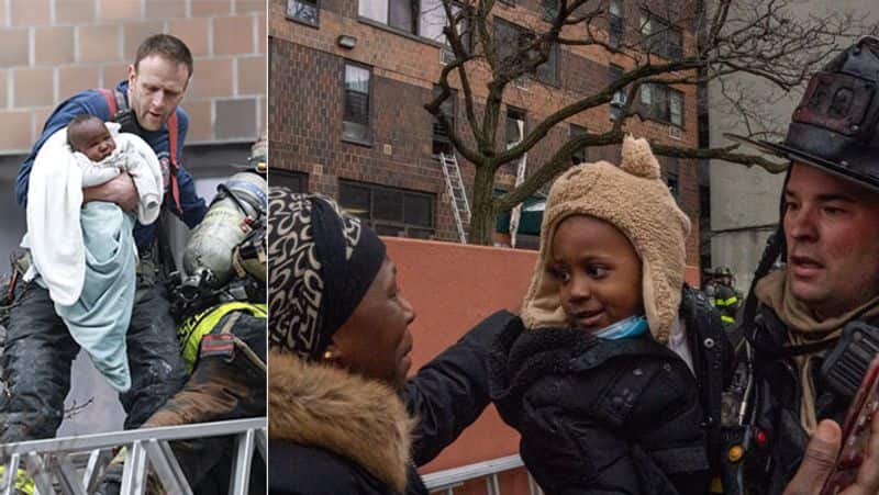 New York high rise fire, 19 including 9 children people killed, shocking pictures KPA