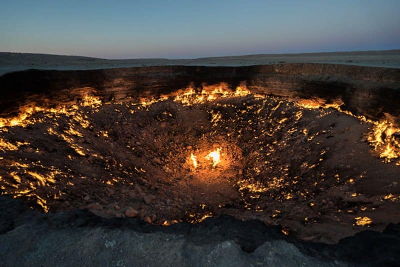 Turkmenistans president is calling for an end to Gateway to Hell