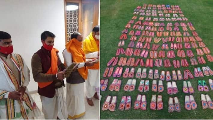 PM Modi sends 100 pair of jute footwear for those working at Kashi Vishwanath Dham