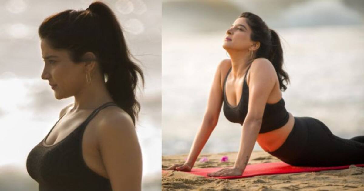 sakshi Photos : கடற்கரையில் கன்னா பின்னா கவர்ச்சி காட்டி இளசுகளை இம்சிக்கும் சாக்‌ஷி - வைரலாகும் பீச் கிளிக்ஸ்