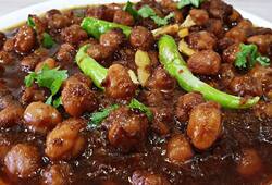 zero oil cooking recipes amritsari chole recipe dhaba style ingredients for holi and ramadan eid kxa 