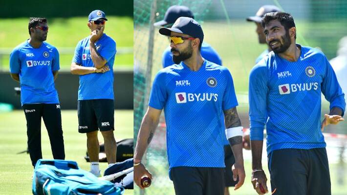 Virat Kohli is listening carefully to the words of captain KL Rahul-mjs Virat Kohli is listening carefully to the words of captain KL Rahul-mjs