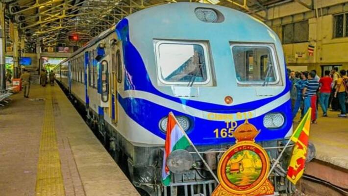 Sri Lanka launched inter city train service using the Diesel Multiple Units procured from India Sri Lanka launched inter city train service using the Diesel Multiple Units procured from India