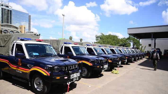 Anand Mahindra share images fleet of Mahindra Scorpio SUVs as Nairobi police vehicles Anand Mahindra share images fleet of Mahindra Scorpio SUVs as Nairobi police vehicles