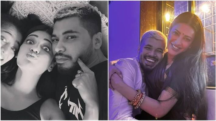 Shruti Haasan falls in love again .. Shruti Haasan falls in love again ..