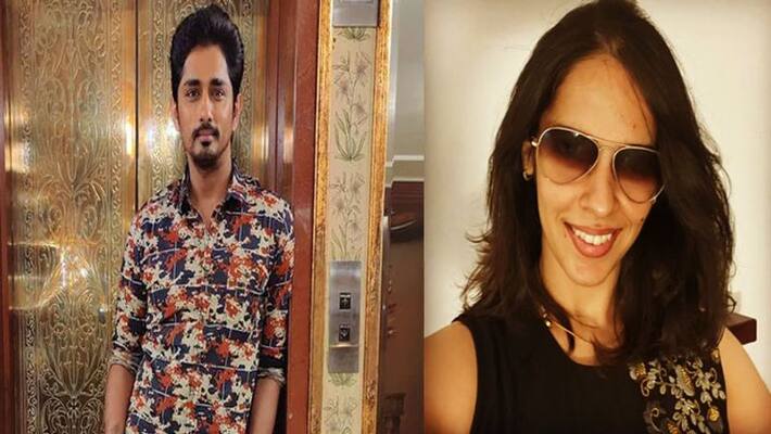 actor siddharth controversial tweet on badminton star saina nehwal NTP actor siddharth controversial tweet on badminton star saina nehwal NTP