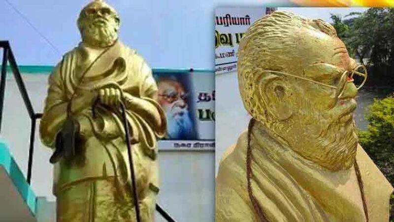 Insult to Periyar statue .. Conspiracy carried out deliberately...mutharasan