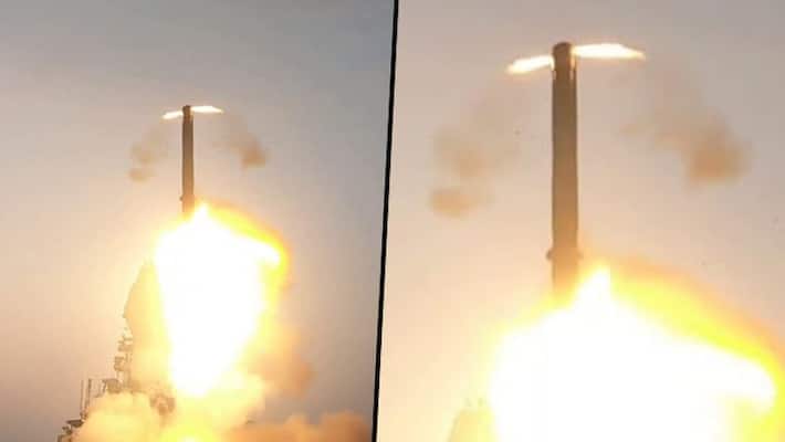 India successfully fires BrahMos supersonic cruise missile from INS Vishakhapatnam gcw India successfully fires BrahMos supersonic cruise missile from INS Vishakhapatnam gcw