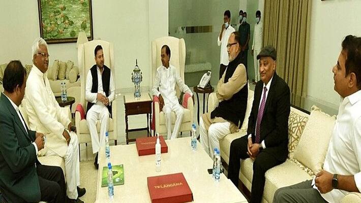 kcr and tejaswi yadav meeting details kcr and tejaswi yadav meeting details