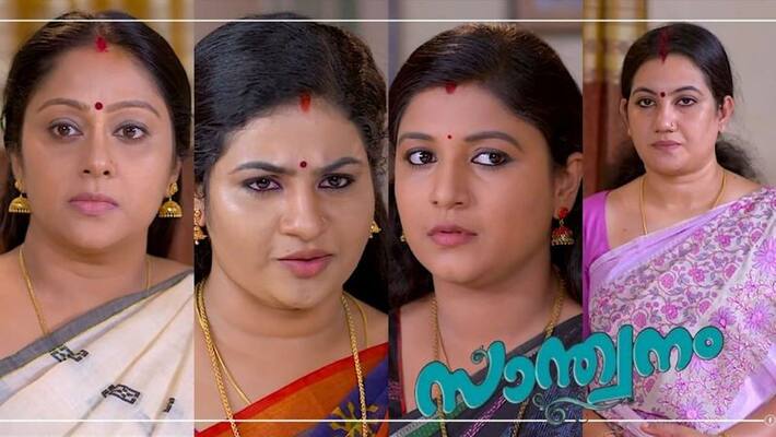 Asianet superhit serial Santhwanam latest review devi and aparna visit savithri Asianet superhit serial Santhwanam latest review devi and aparna visit savithri