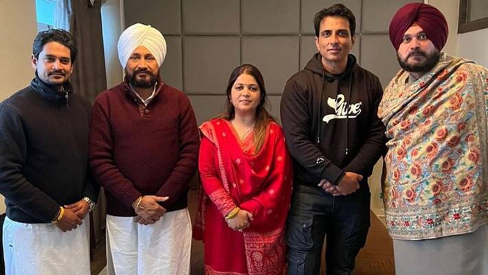 Punjab Election 2022 Congres Navjot singh Sidhu said proud associated with greatest philanthropist Sonu Sood reply Paji it will always motivate UDT Punjab Election 2022 Congres Navjot singh Sidhu said proud associated with greatest philanthropist Sonu Sood reply Paji it will always motivate UDT