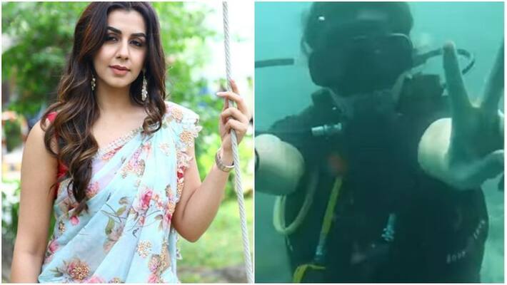 Nikki galrani underwater video.. Nikki galrani underwater video..