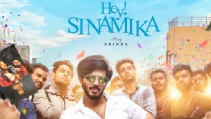 Dulquer starrer film Hey Sinamika song release date announced Dulquer starrer film Hey Sinamika song release date announced