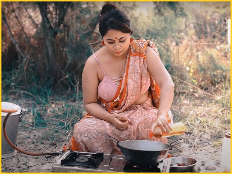 after aloo posto Unique village foods latest hot video goes super viral on social media BRD